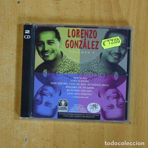 CDs de m&uacute;sica: LORENZO GONZALEZ - VOLUMEN 2 - CD - Foto 1