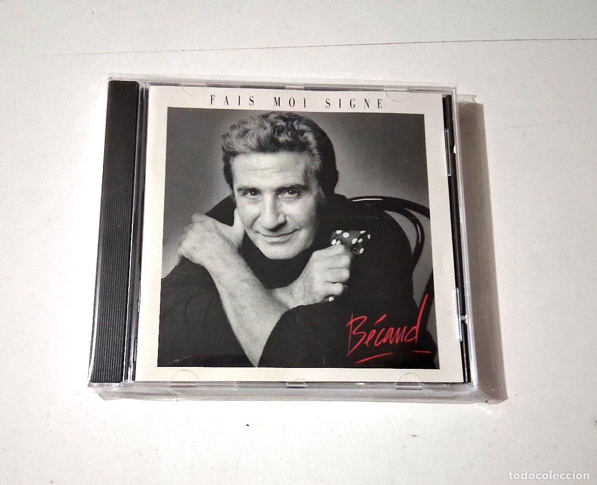 CDs de m&uacute;sica: BECAUD &rdquo;FAIS MOI SIGNE&rdquo; CD 10 TRACKS COMO NUEVO - Foto 1