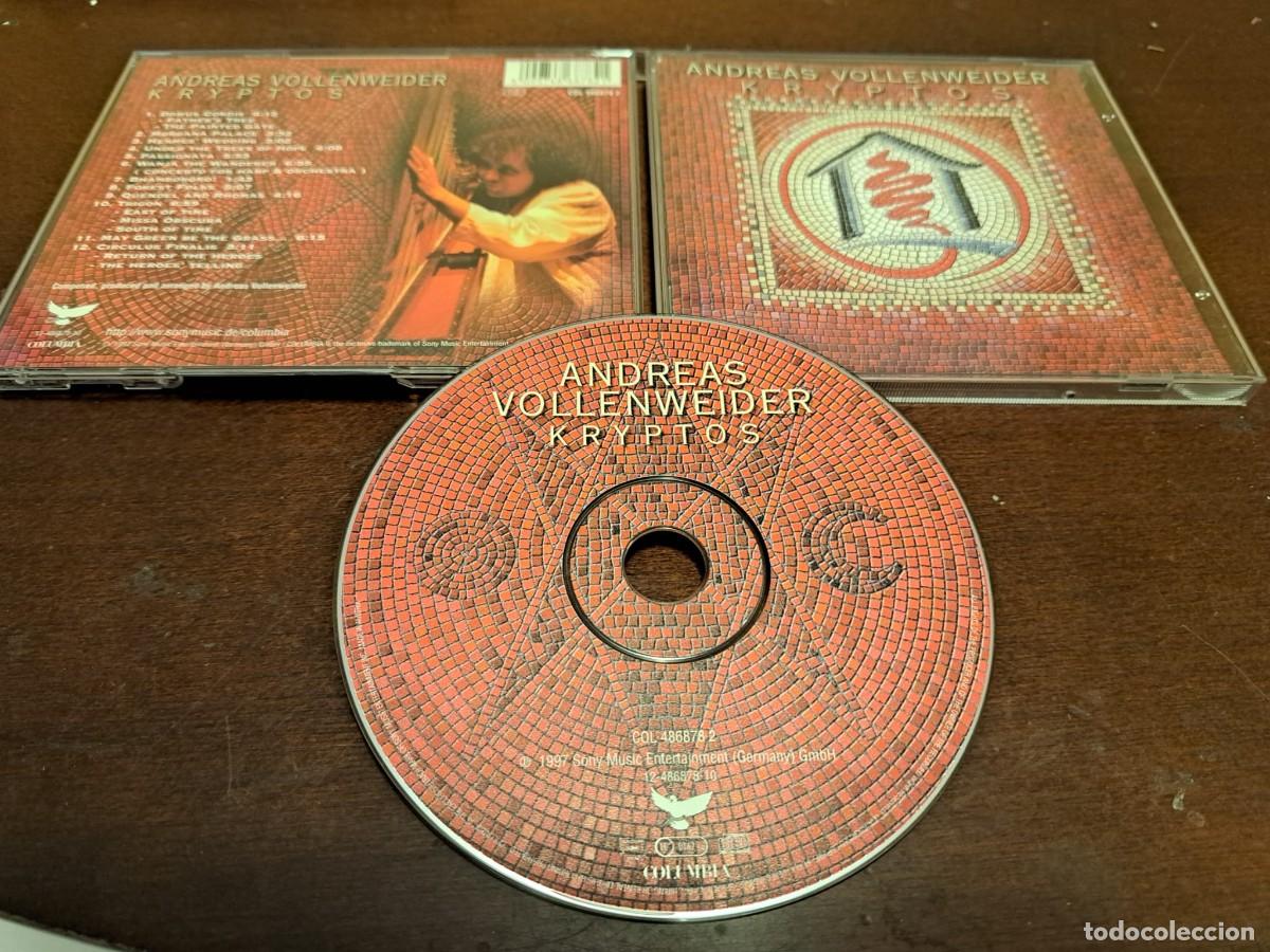 CDs de m&uacute;sica: ANDREAS VOLLENWEIDER - CD - CRYPTOS - NEW AGE - Foto 1