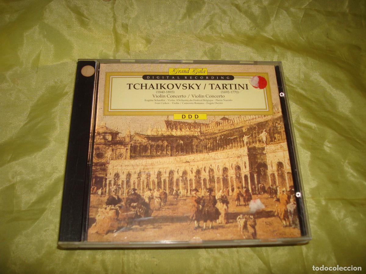 CDs de m&uacute;sica: TCHAIKOVSKY / TARTINI : VIOLIN CONCERTO. CD. IMPECABLE(#) - Foto 1