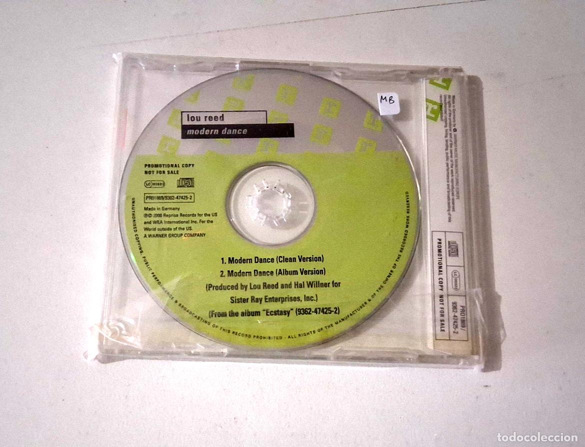 CDs de m&uacute;sica: LOU REED &rdquo;MODERN DANCE&rdquo; CD SINGLE 2 TRACKS - Foto 2