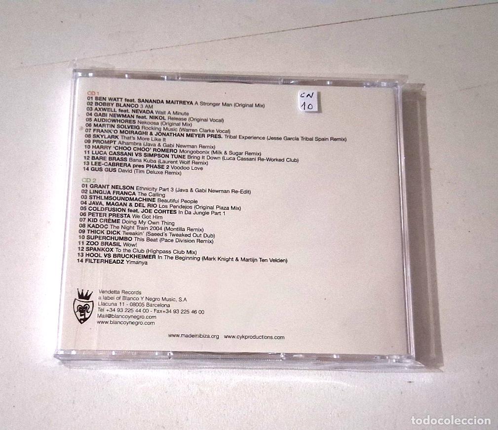 CDs de m&uacute;sica: CD &rdquo;LAS TARDES EN IBIZA 2004&rdquo; 2CD 28 TRACKS CD COMO NUEVO - Foto 2