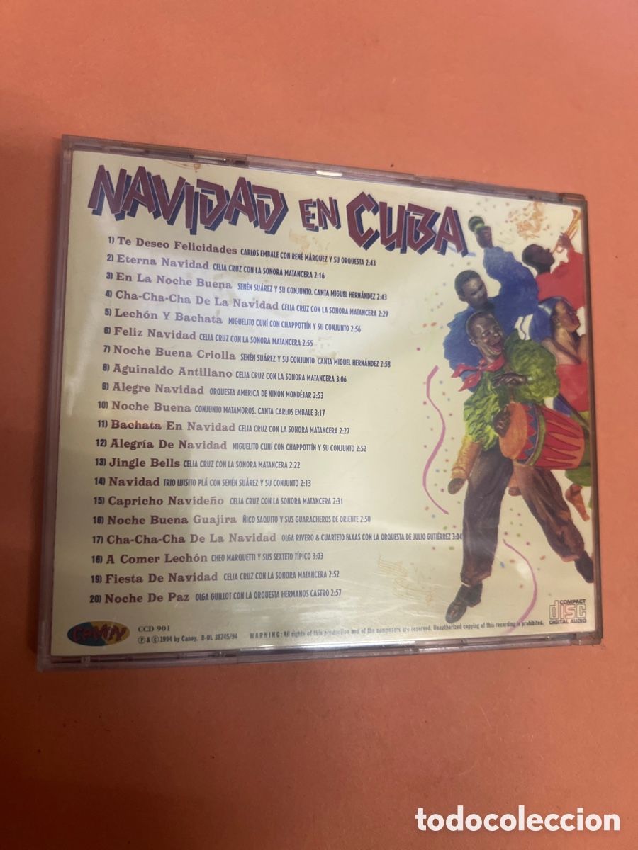 CDs de m&uacute;sica: T1/D3/192. CD - Various &ndash; Navidad En Cuba - Foto 2