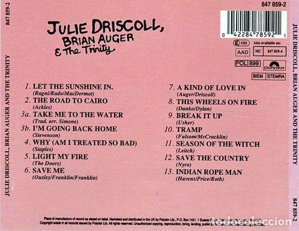 CDs de m&uacute;sica: Julie Driscoll, Brian Auger & The Trinity - Foto 2