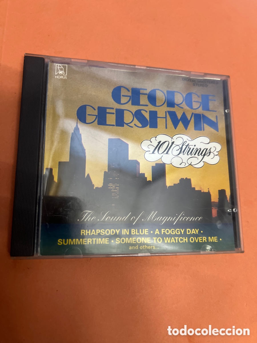 CDs de m&uacute;sica: T1/D3/204. 101 Strings - George Gershwin CD - Foto 1