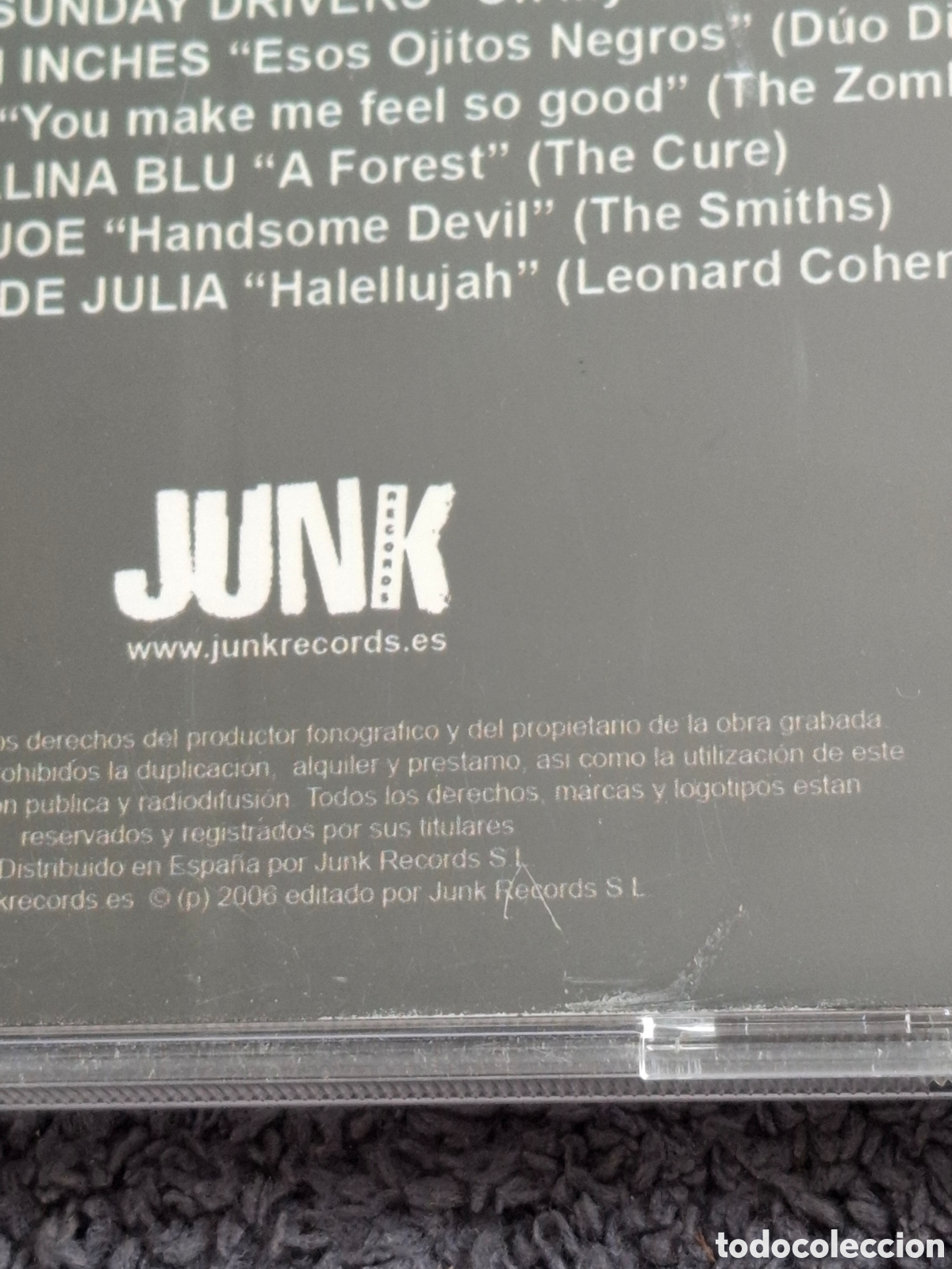 CDs de m&uacute;sica: CD56. El Efecto Rubik, Junk Records 2006. - Foto 6