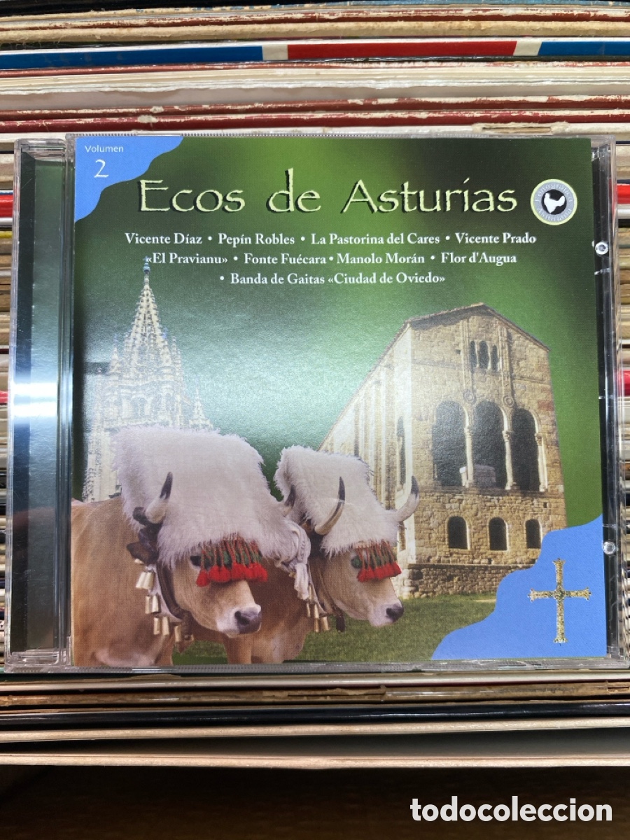 CDs de m&uacute;sica: CD ECOS DE ASTURIAS. VOLUMEN 2 - Foto 1