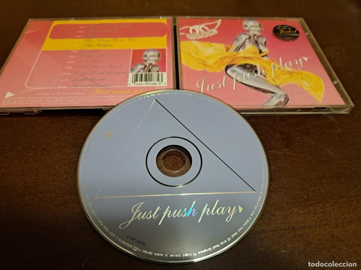 CDs de m&uacute;sica: AEROSMITH - CD - JUST PUSH PLAY - JADED - Foto 1