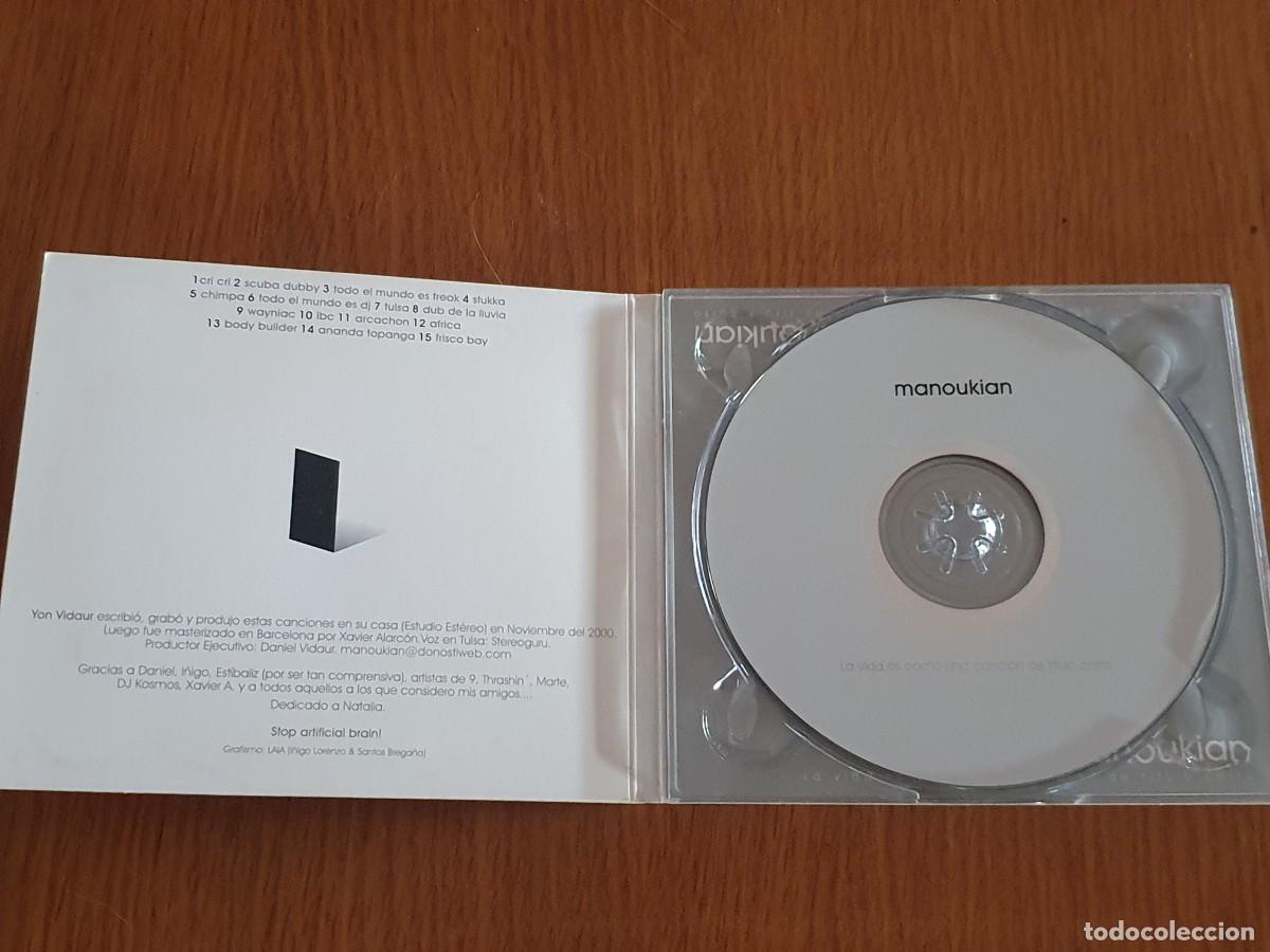 CDs de m&uacute;sica: CD Manoukian&nbsp;&ndash;&nbsp;La Vida Es Como Una Canci&oacute;n De Titulo Corto - 2001 - Foto 2