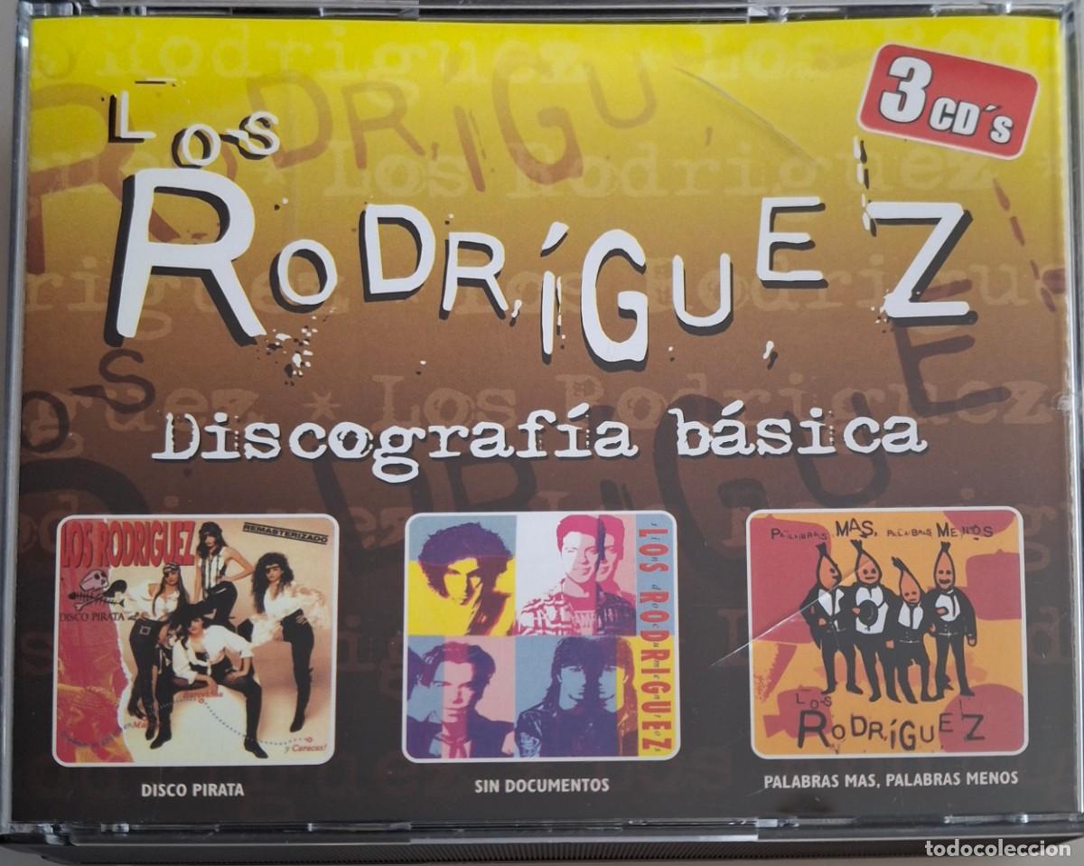CDs de m&uacute;sica: Discograf&iacute;a B&aacute;sica - Los Rodr&iacute;guez - CD Box Set (3 CDs) - Foto 1