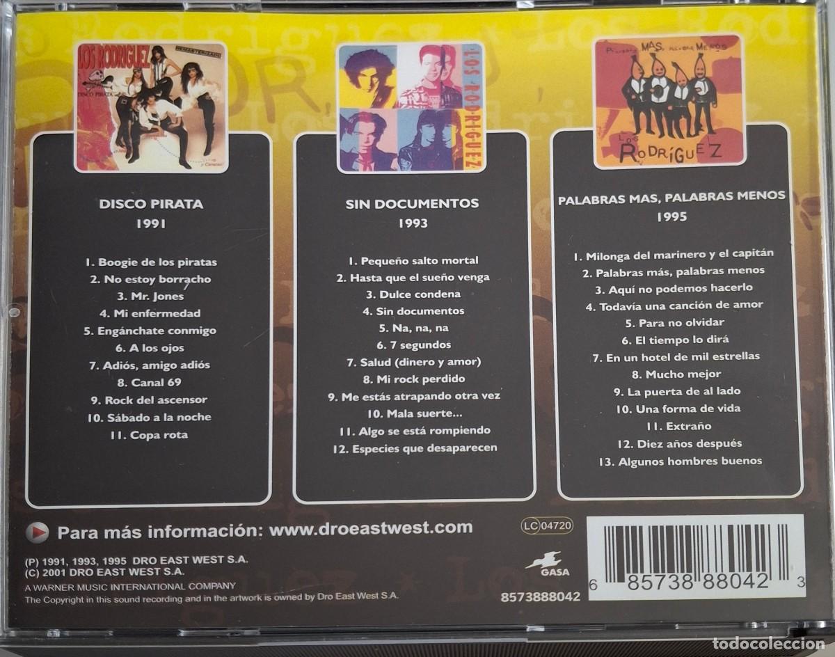 CDs de m&uacute;sica: Discograf&iacute;a B&aacute;sica - Los Rodr&iacute;guez - CD Box Set (3 CDs) - Foto 2