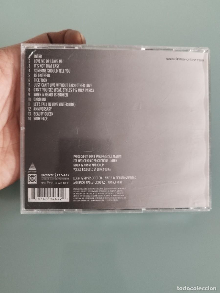 CDs de m&uacute;sica: Lemar &ndash; The Truth About Love. Cd. - Foto 4
