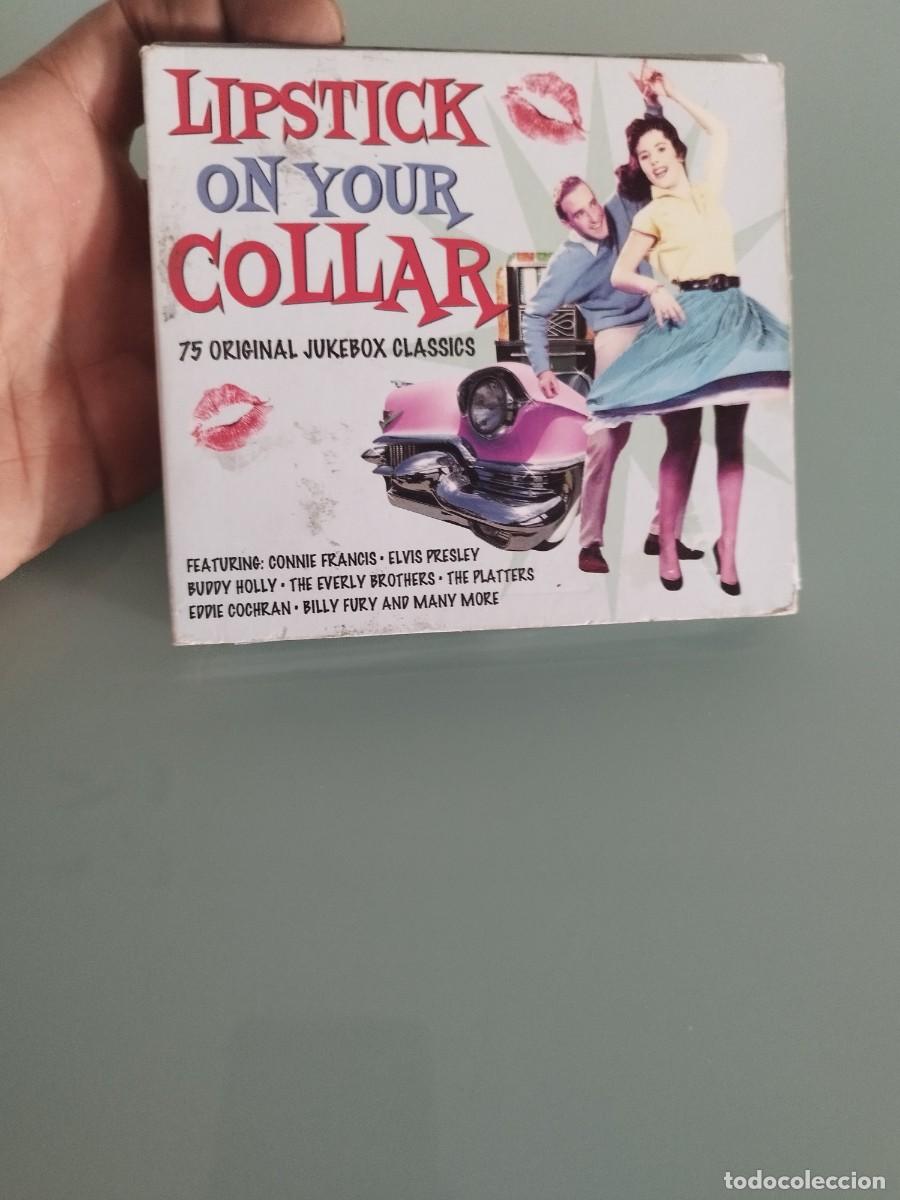 CDs de m&uacute;sica: Various &ndash; Lipstick On Your Collar. Triple Cd - Foto 1