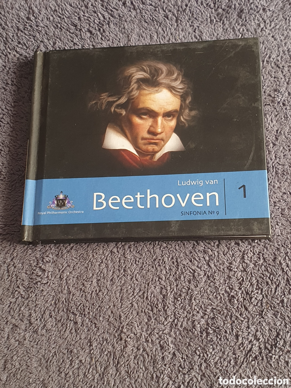 CDs de m&uacute;sica: CD56. Beethoven Sinfonia n.&deg;9 En Re Menor, Coral, OP, 125 + Libro, Mds, Records 2005.