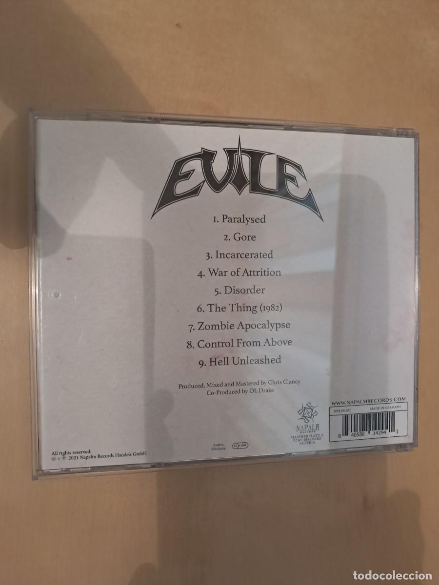 CDs de m&uacute;sica: Evile , Hell Unleashed , CD 2021 estado impecable. Thrash Metal. - Foto 2