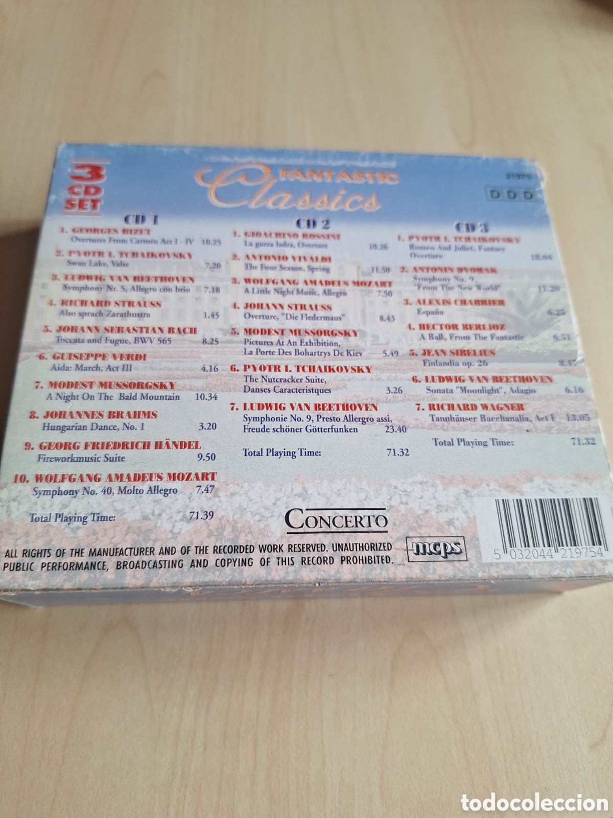 CDs de m&uacute;sica: CD7 FANTASTIC CLassics CD MUSICA - Foto 2