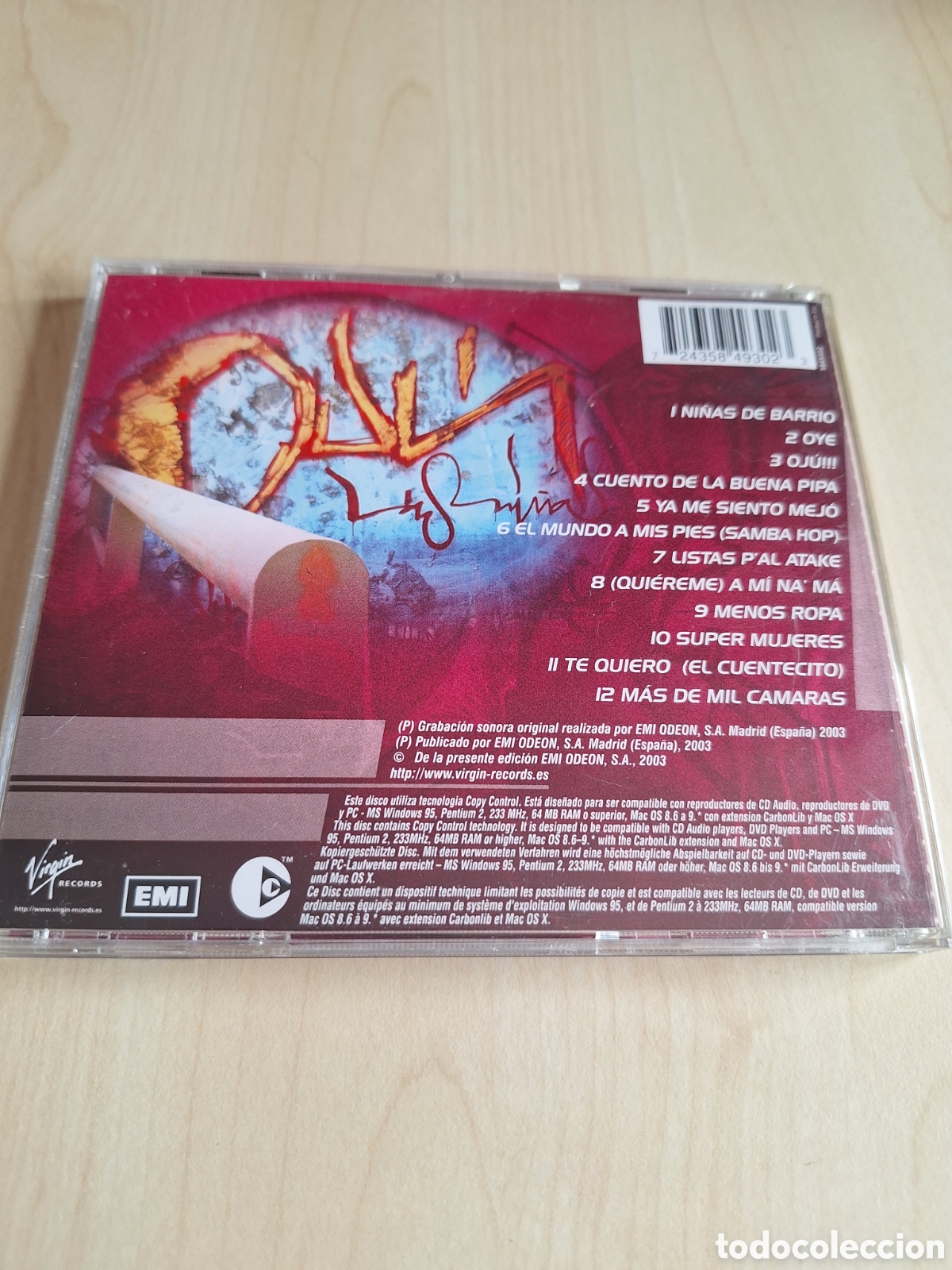 CDs de m&uacute;sica: CD7 las ni&ntilde;as CD MUSICA - Foto 2