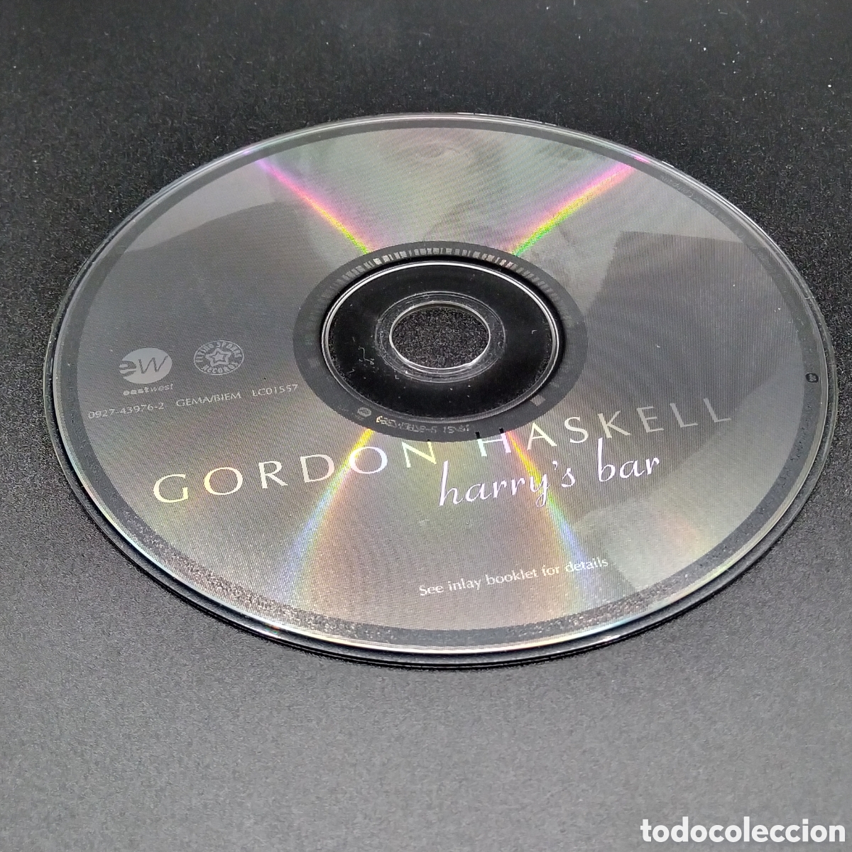 CDs de m&uacute;sica: GORDON HASKELL - HARRYS BAR - CD - 2002 - DISCO VERIFICADO - Foto 6