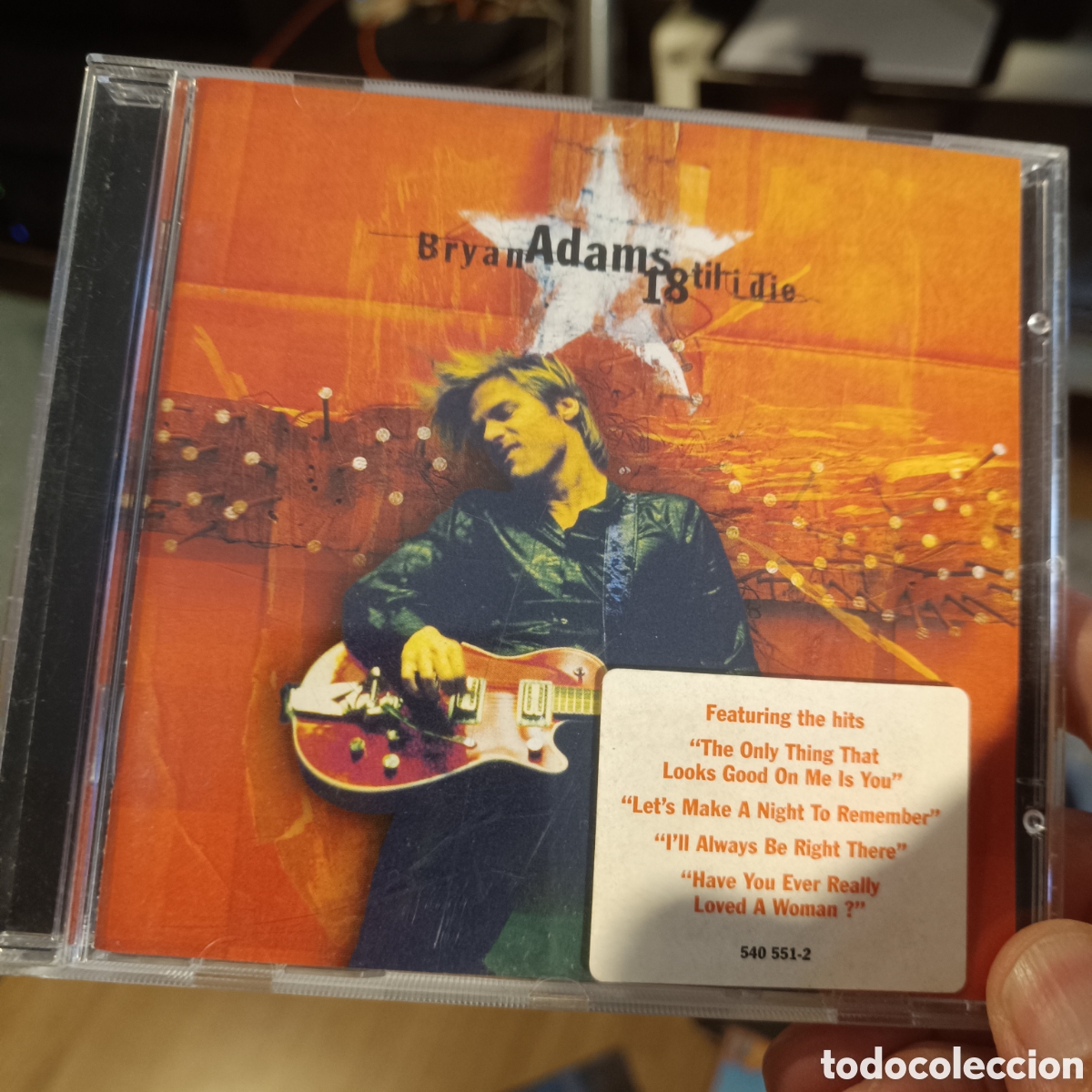 CDs de m&uacute;sica: Bryan Adams &ndash; 18 Til I Die - Foto 1