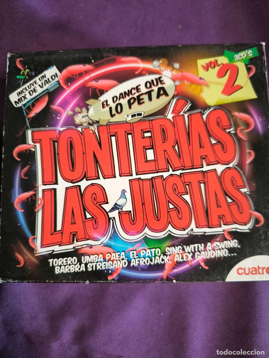 CDs de m&uacute;sica: TONTERIAS LAS JUSTAS 3 CDS - Foto 1