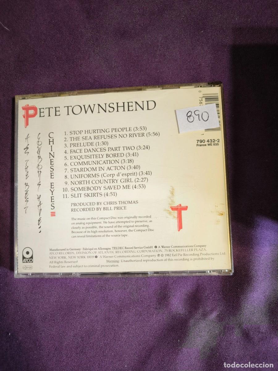 CDs de m&uacute;sica: PETE TOWNSHEND CHINESE EYES - Foto 2