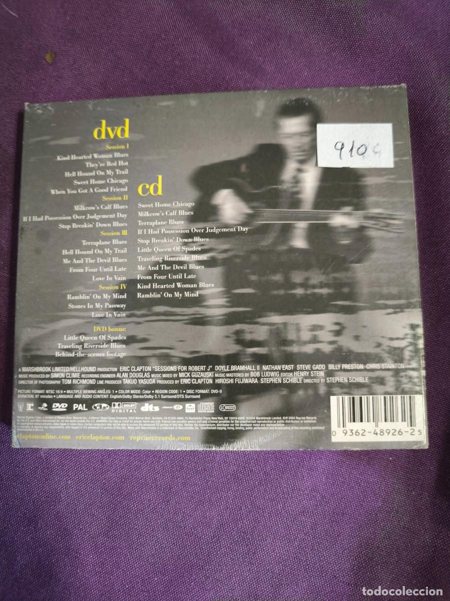 CDs de m&uacute;sica: ERIC CLAPTON SESSIONS FOR ROBERT J CD DVD - Foto 2