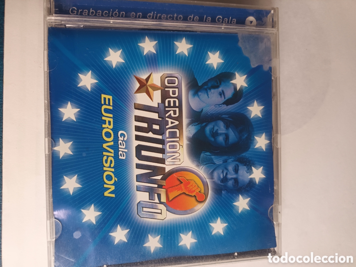 CDs de m&uacute;sica: Operaci&oacute;n triunfo eurovision - Foto 1