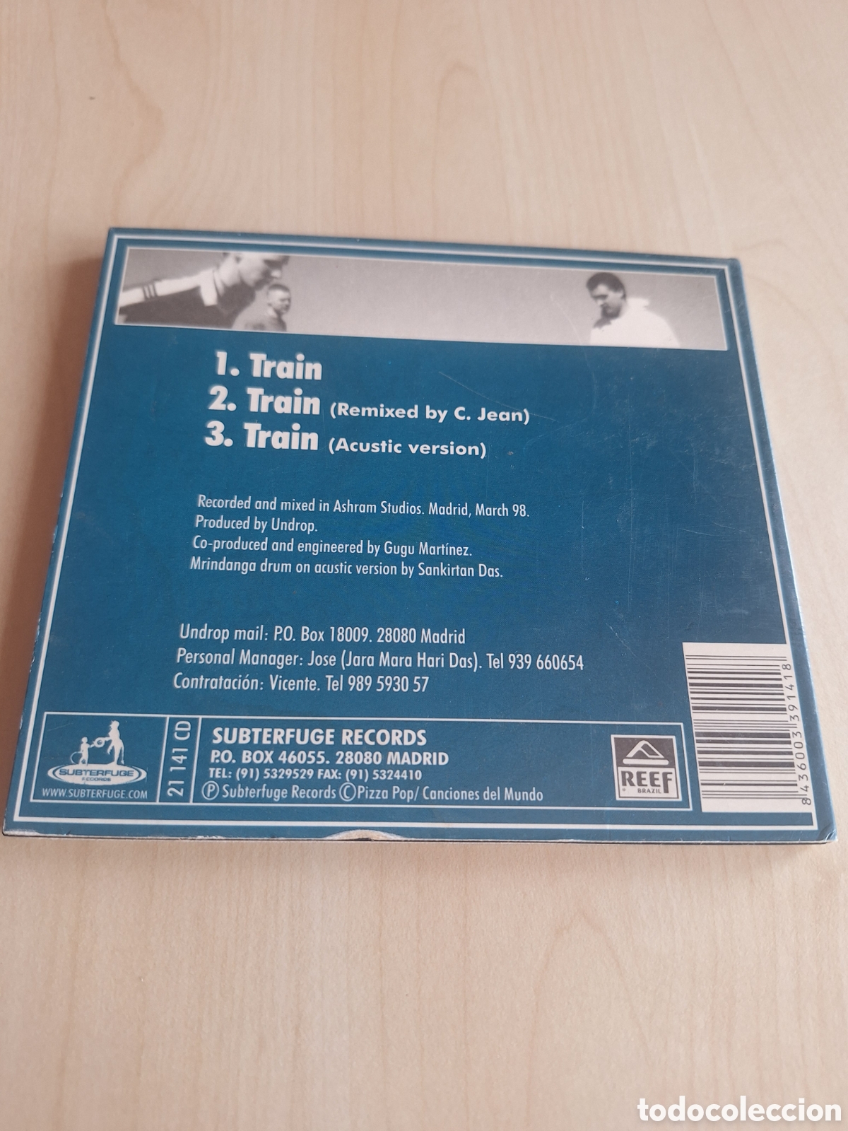 CDs de m&uacute;sica: SCD86 UNDROP train CD MUSICA - Foto 2