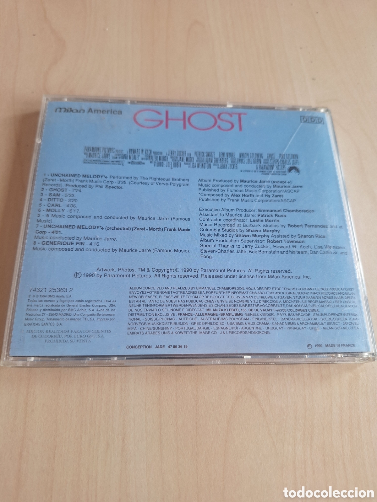CDs de m&uacute;sica: SCD86 ghost CD MUSICA - Foto 2