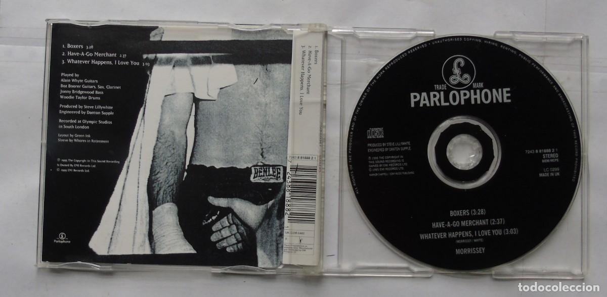 CDs de m&uacute;sica: Morrissey Boxers CD-Single UK 1995 - Foto 2