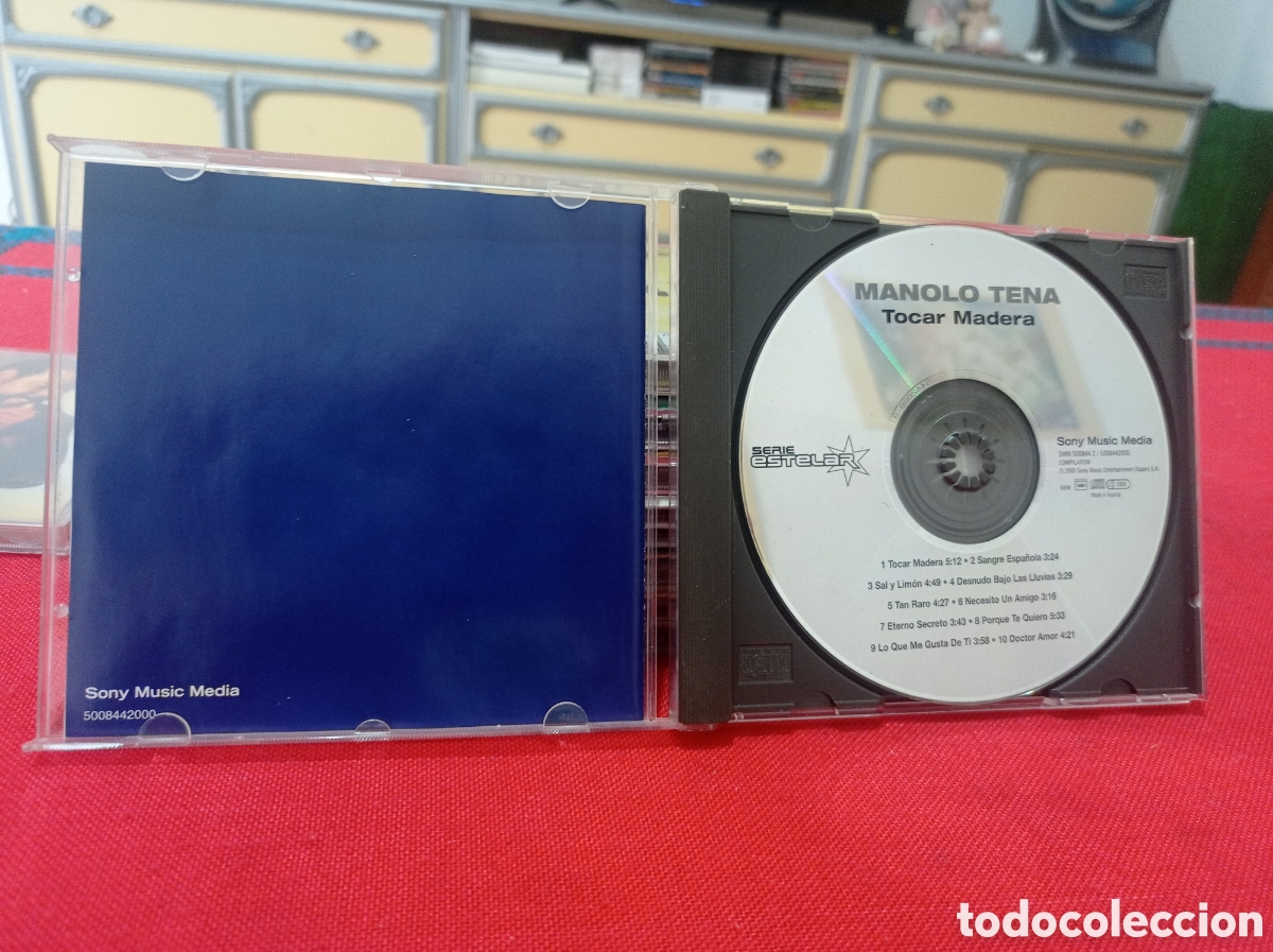 CDs de m&uacute;sica: MANOLO TENA TOCAR MADERA 1 CD. BUEN ESTADO - Foto 2