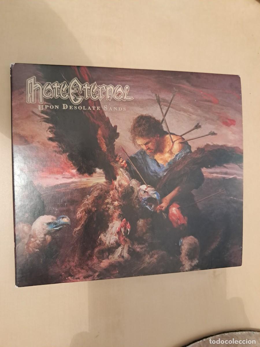 CDs de m&uacute;sica: Hate Eternal , Upon Desolate Sands , CD 2018 Digipack , estado impecable. Death Metal - Foto 1