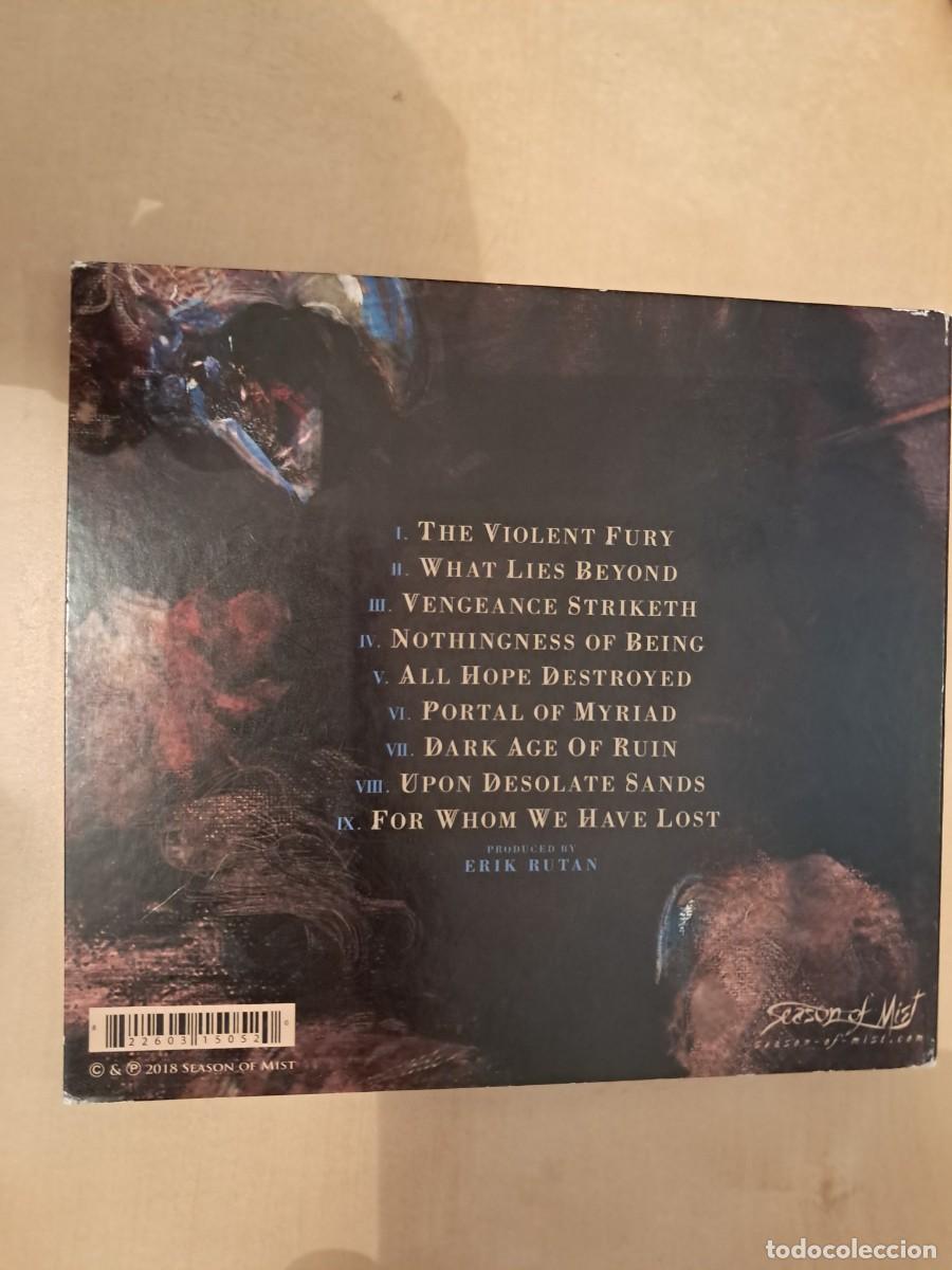 CDs de m&uacute;sica: Hate Eternal , Upon Desolate Sands , CD 2018 Digipack , estado impecable. Death Metal - Foto 2