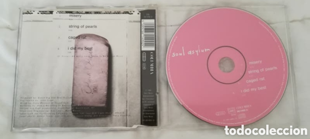 CDs de m&uacute;sica: Soul Asylum - CD Single Misery - Foto 2