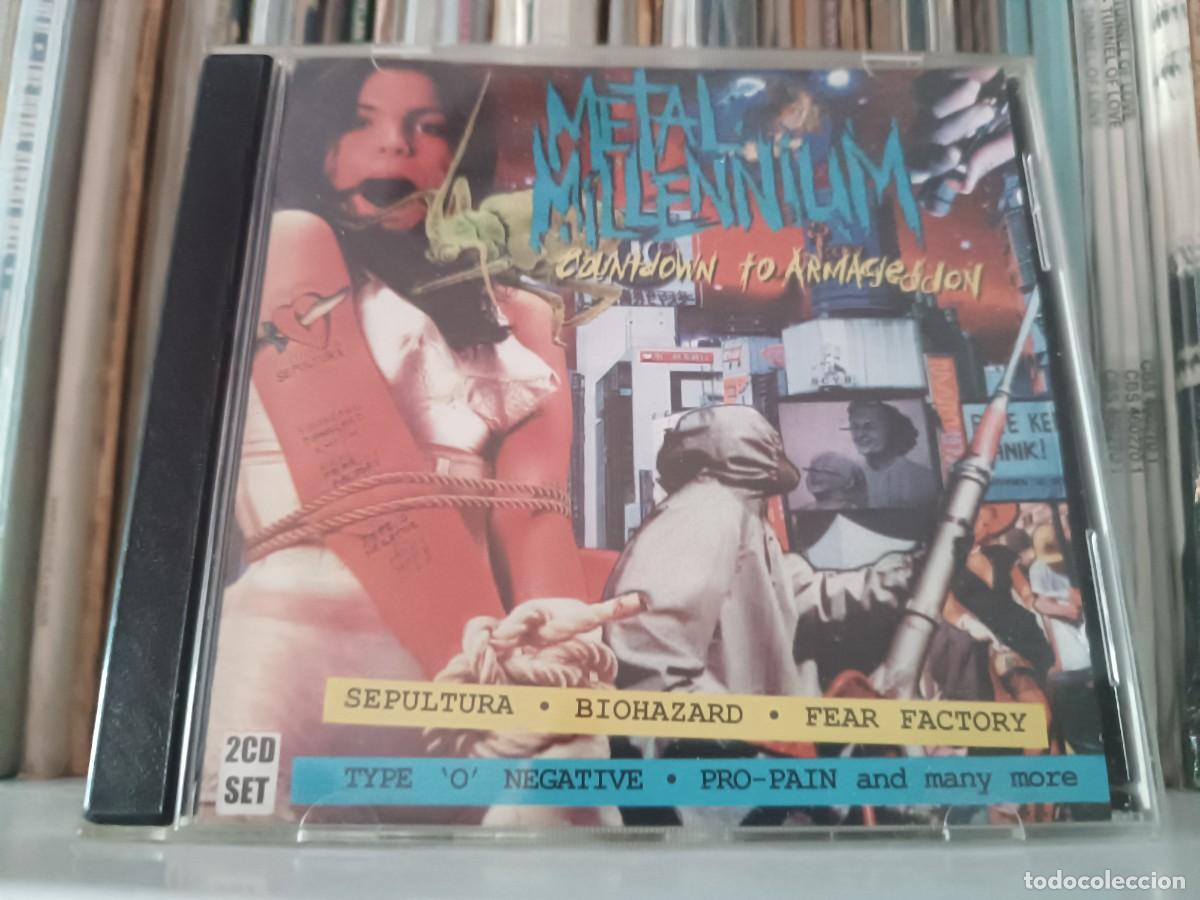 CDs de m&uacute;sica: Various &lrm;&ndash; Metal Millennium (Countdown To Armageddon) - cd - Foto 1