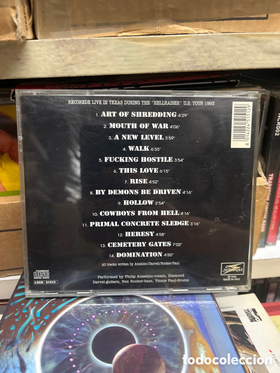 CDs de m&uacute;sica: pantera texas 1993 pantera - Foto 2
