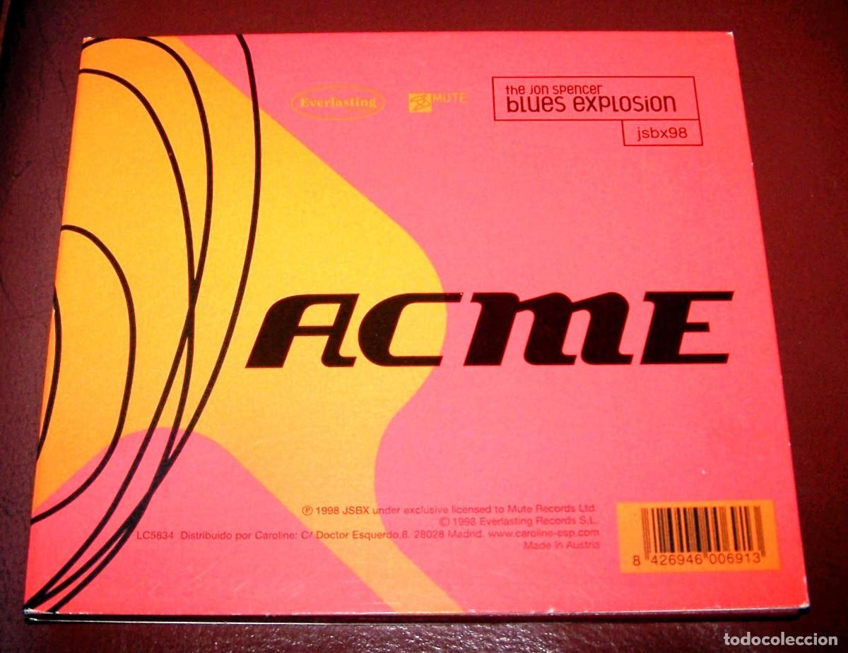 CDs de m&uacute;sica: JON SPENCER BLUES EXPLOSION - ACME CD - Foto 1