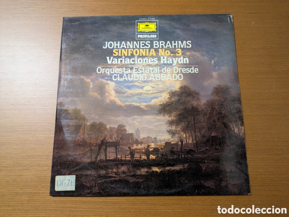 CDs de m&uacute;sica: Disco LP JOHANNES BRAHMS - Foto 1