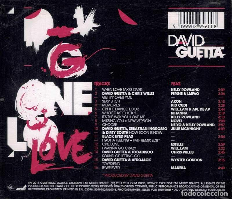CDs de m&uacute;sica: David Guetta - One More Love. CD - Foto 2