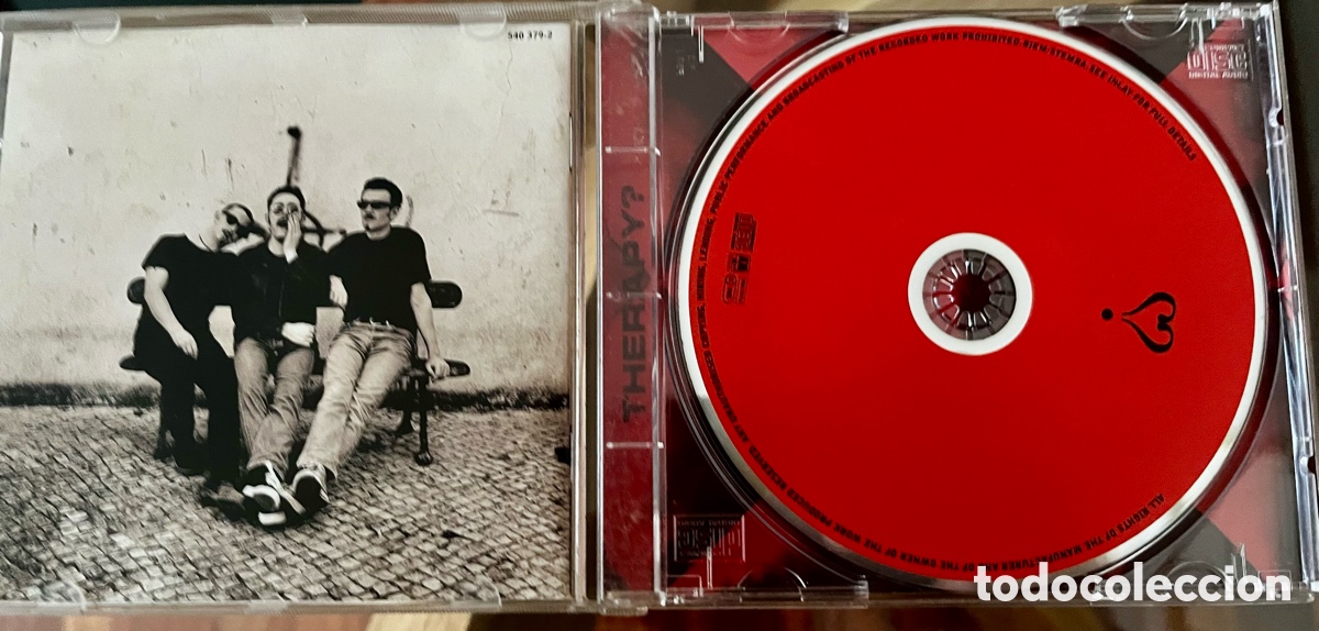 CDs de m&uacute;sica: THERAPY ? - Infernal Love. - Foto 2