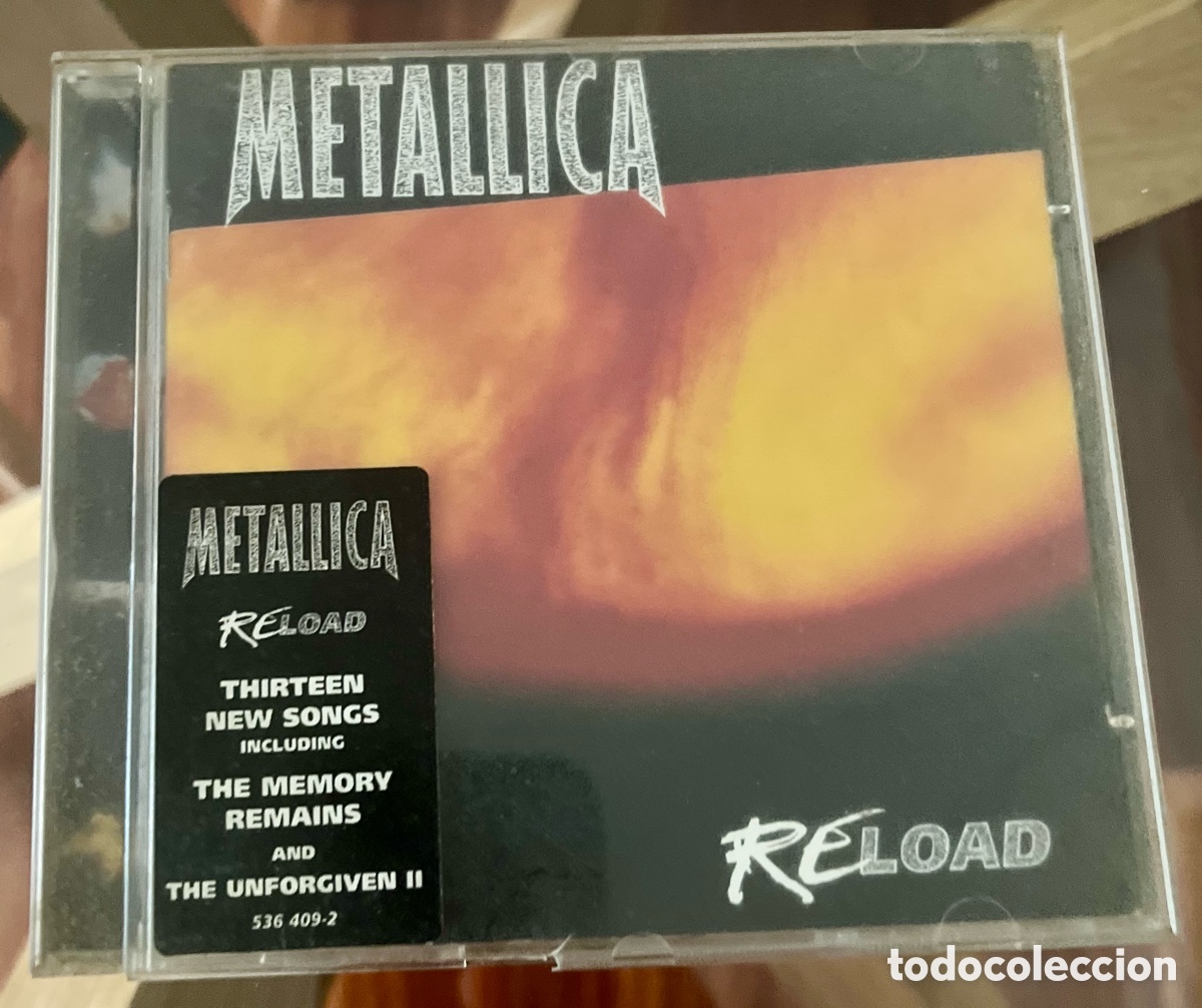 CDs de m&uacute;sica: METALLICA - Re load &mdash;&mdash; - Foto 1
