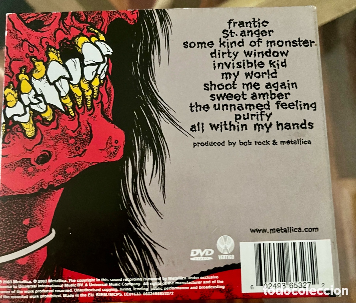 CDs de m&uacute;sica: METALLICA - St. Anger - - Foto 3