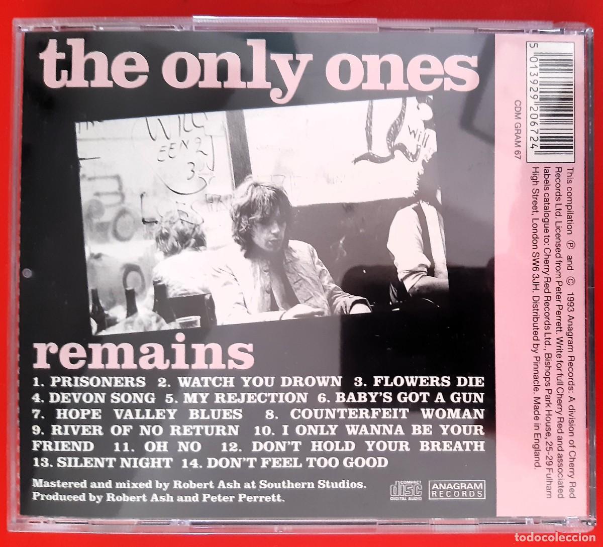 CDs de m&uacute;sica: THE ONLY ONES - REMAINS CD - Foto 2