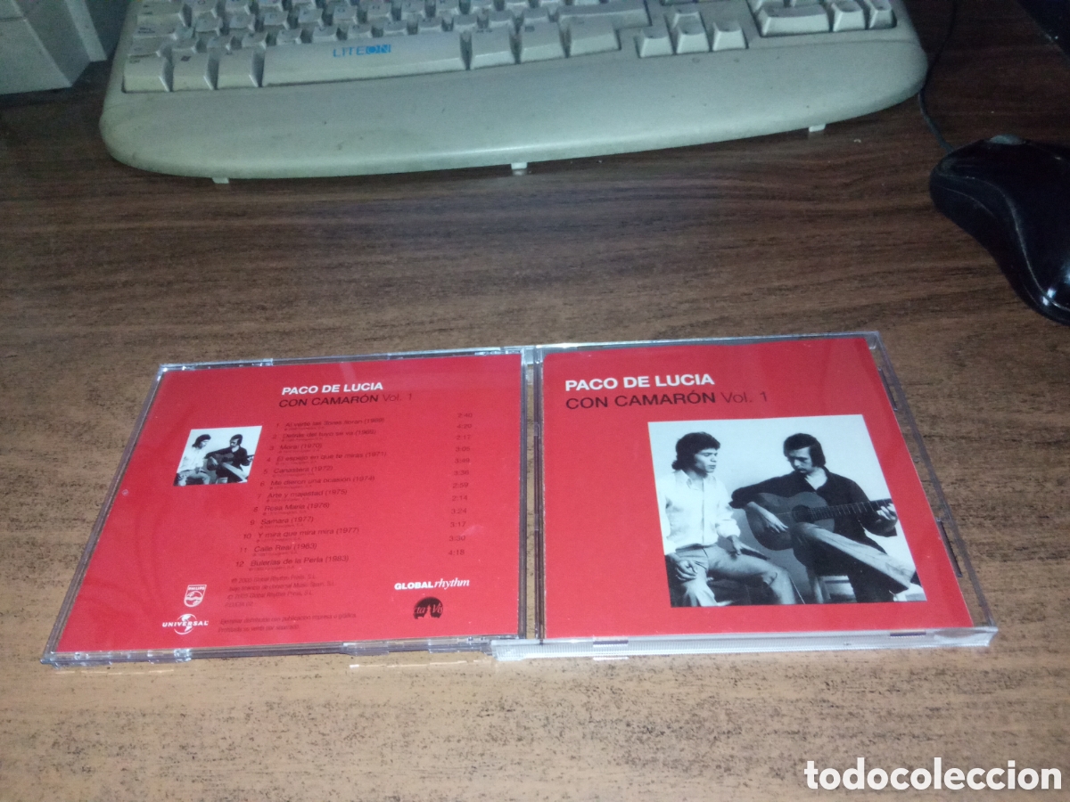 CDs de m&uacute;sica: Paco De Luc&iacute;a &ndash; Con Camar&oacute;n. Vol 1 - Foto 1