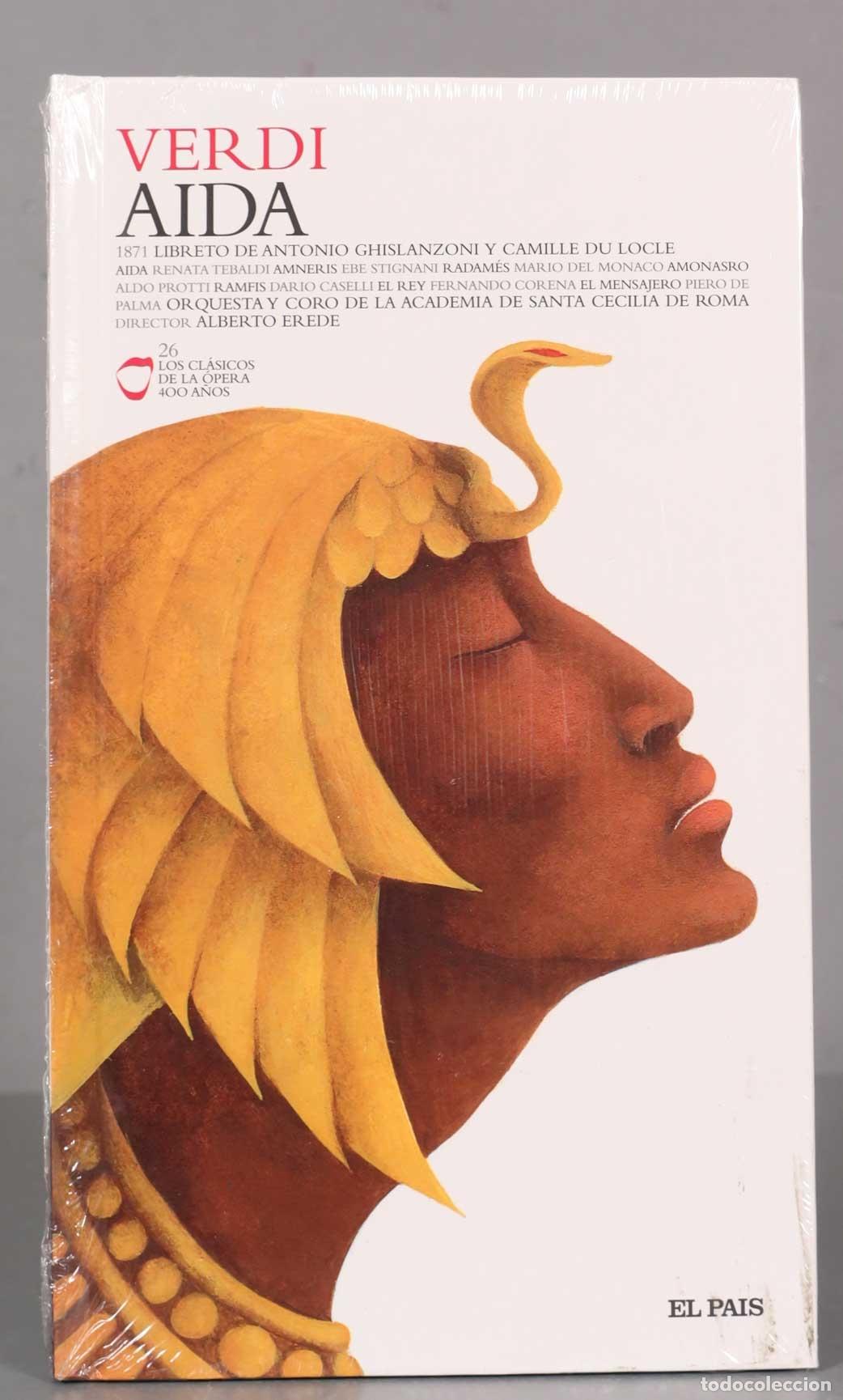 CDs de m&uacute;sica: CD. Giuseppe Verdi &ndash; Aida EREDE. PRECINTADO - Foto 1