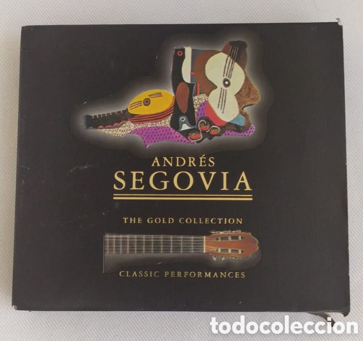 CDs de m&uacute;sica: ANDRES SEGOVIA. GOLD COLECTION - Foto 1