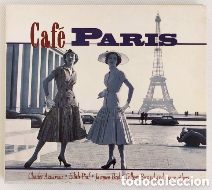 CDs de m&uacute;sica: CD CAF&Eacute; PARIS. CL&Aacute;SICOS DE FRANCIA - Foto 1