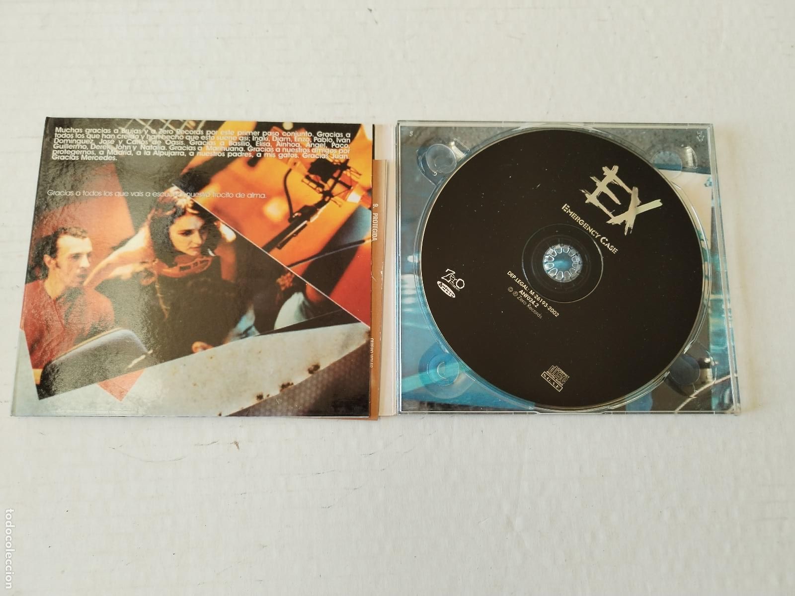 CDs de m&uacute;sica: emergency case: ex, the - CD - c167 - Foto 2