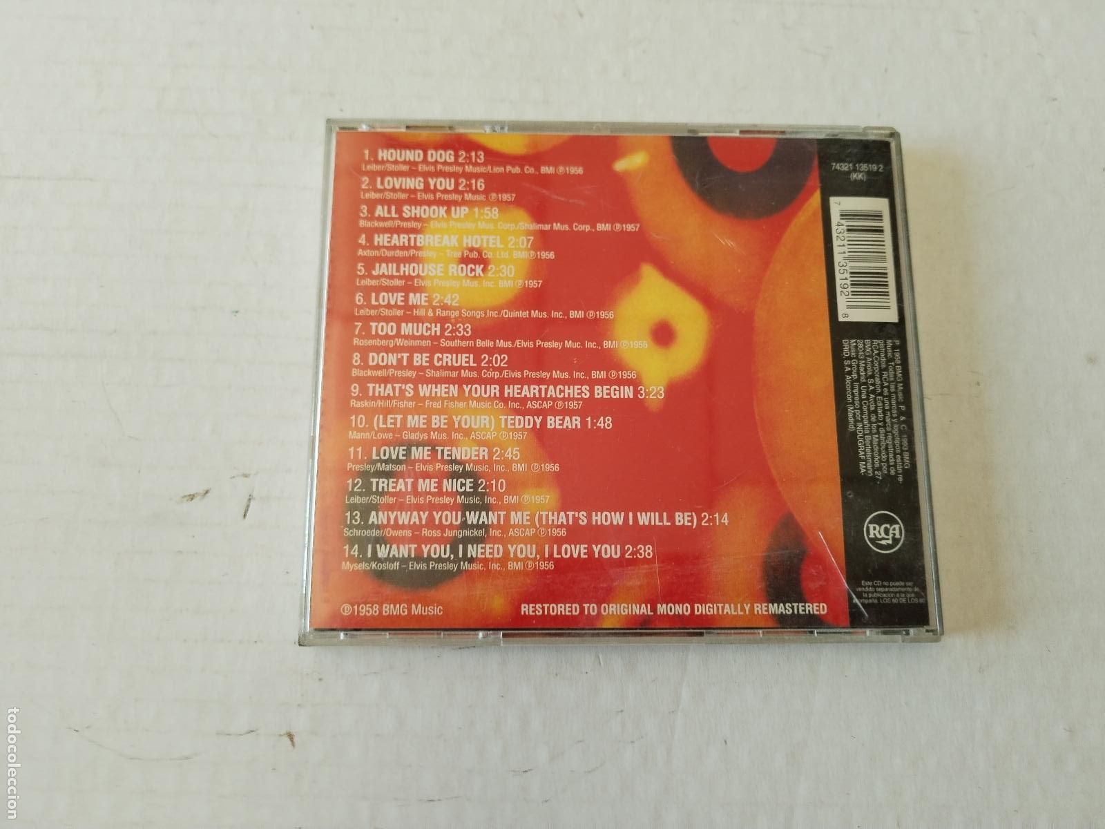CDs de m&uacute;sica: ELVIS GOLDEN R&Eacute;CORDS - CD - c167 - Foto 2