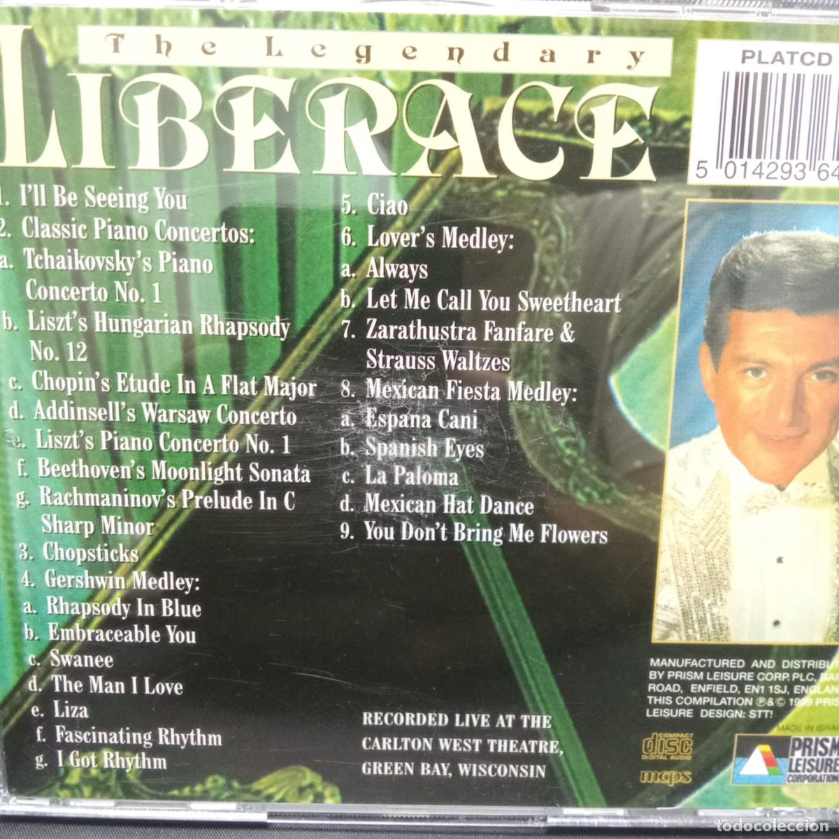 CDs de m&uacute;sica: the legendary LIBERACE. Always CD - Foto 2